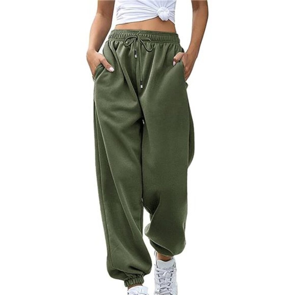 Womens Sweatpants 2024 High Waisted Baggy Sweatpants Joggers Sport Active